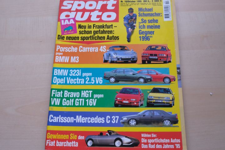 Deckblatt Sport Auto (10/1995)